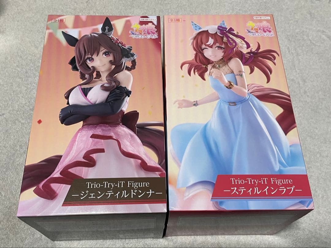 ラウワン限定 ウマ娘 ジェンティルドンナ&スティルインラブ フィギュア