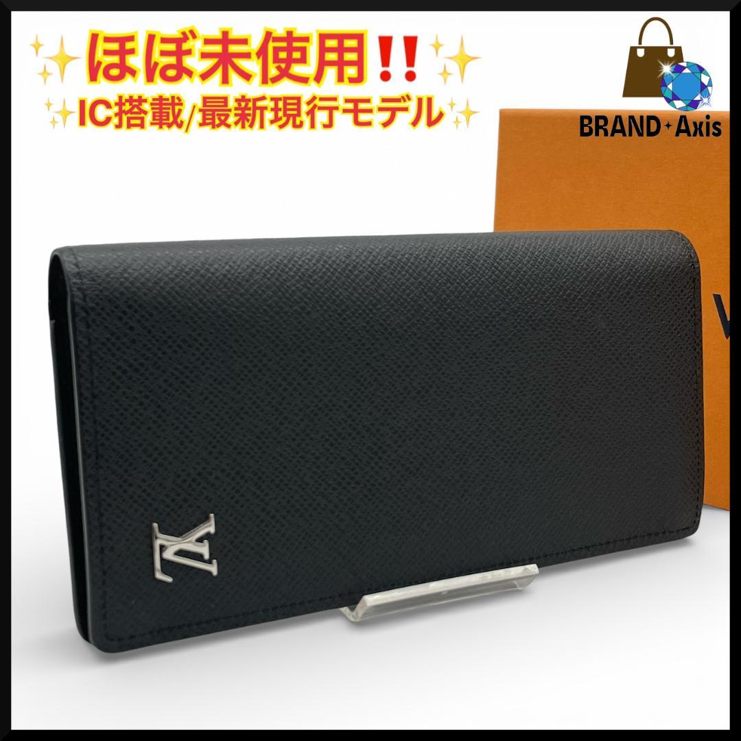 【ほぼ未使用】ルイヴィトン タイガ ポルトフォイユ・ブラザ 二つ折り長財布