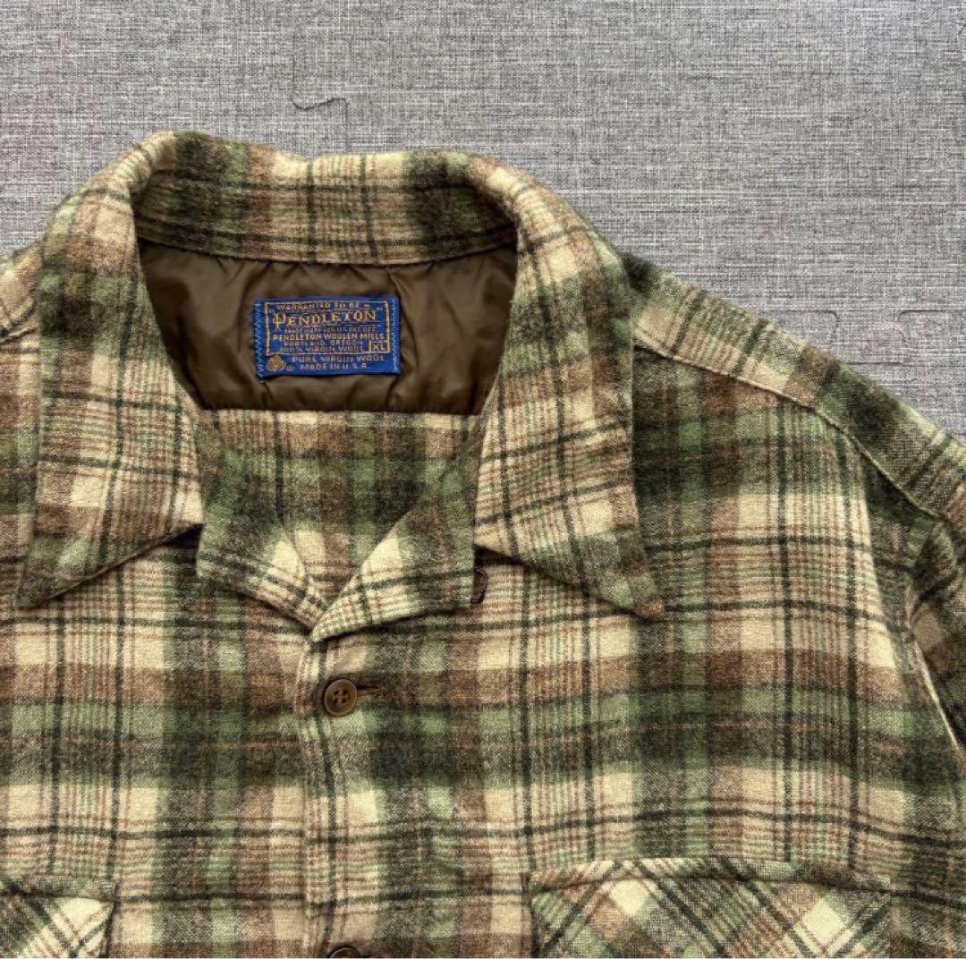 70s】pendletonペンドルトン ボードシャツ サイズXL 好配色 - メルカリ