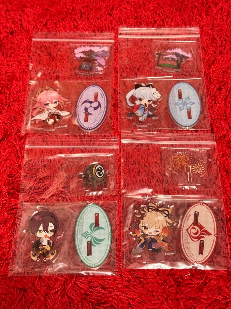 原神 アクスタ スイパラ 稲妻 楓原万葉 雷電将軍 神里綾華 櫻舞万雷