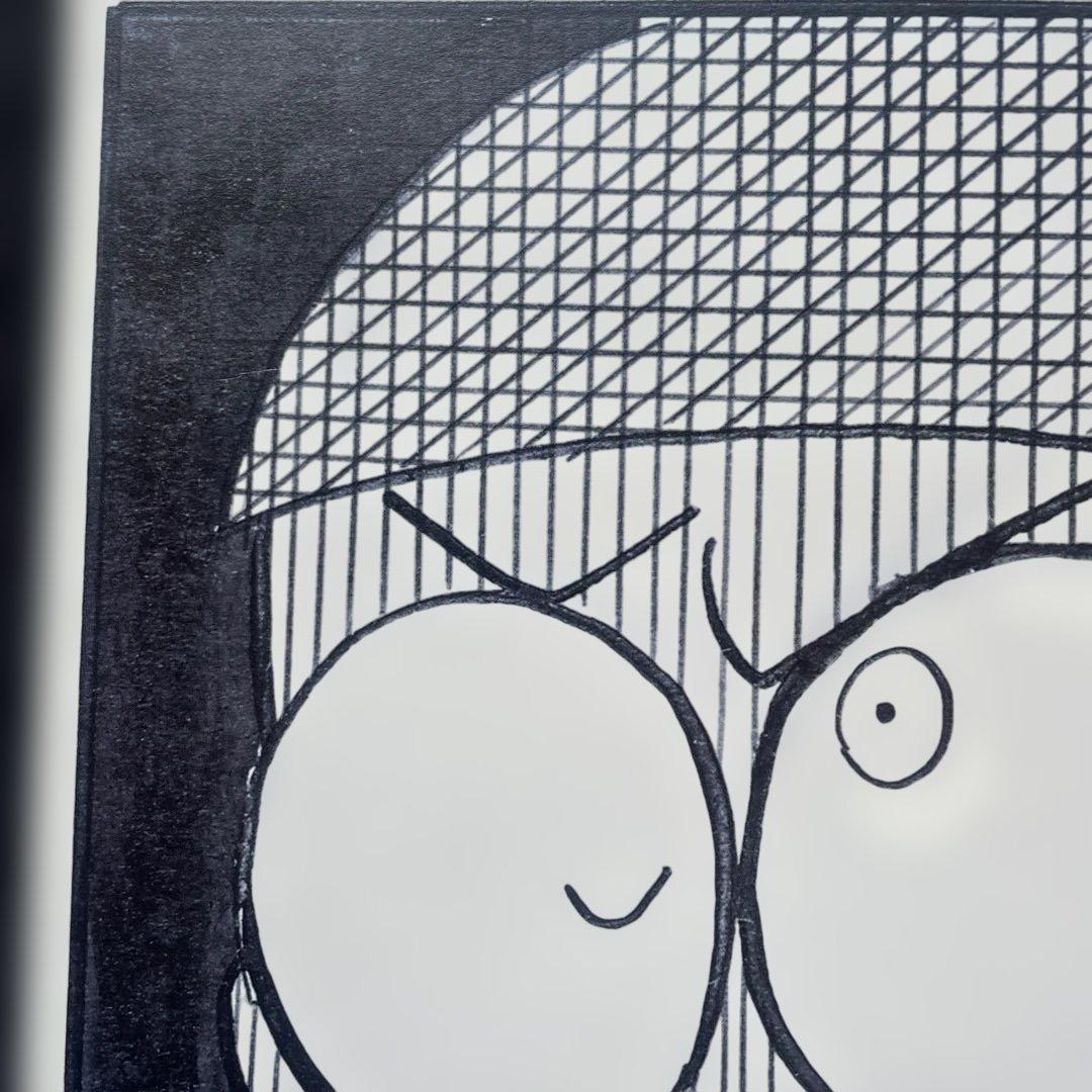 ☆希少☆ のび太 複製原画 ドラえもん 1コマ拡大鑑賞展 ポスター 藤子