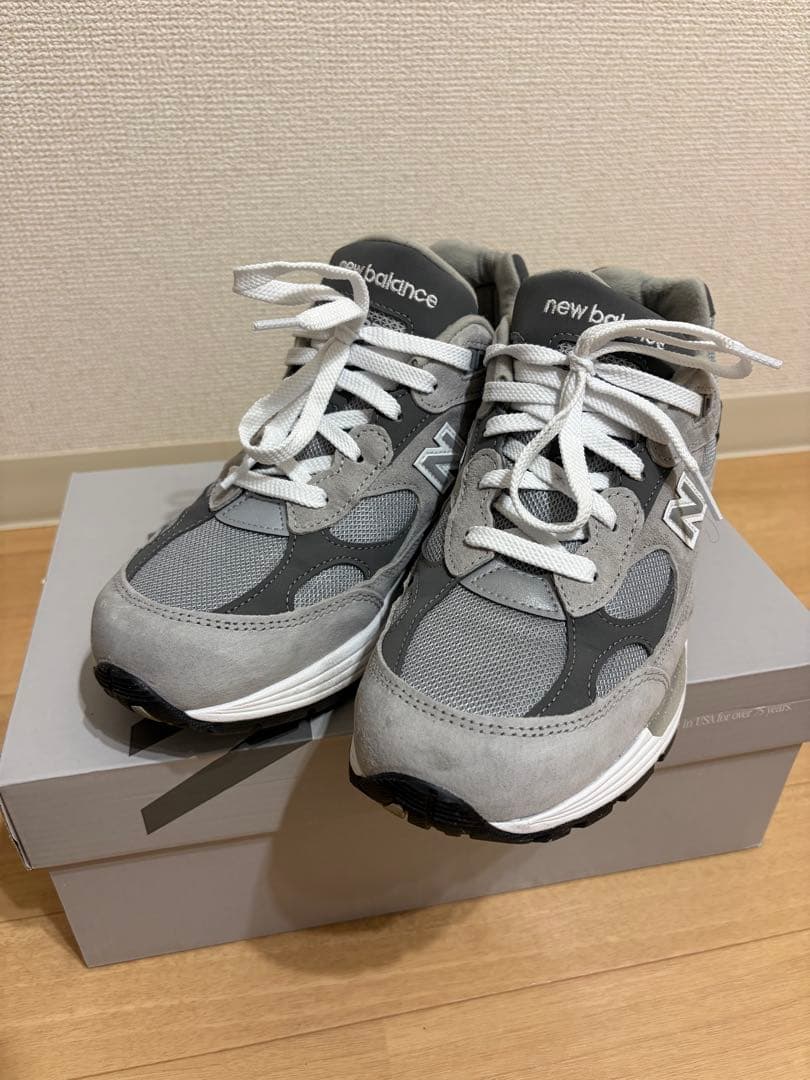 ニューバランス　992 グレー スニーカー 26.0センチ