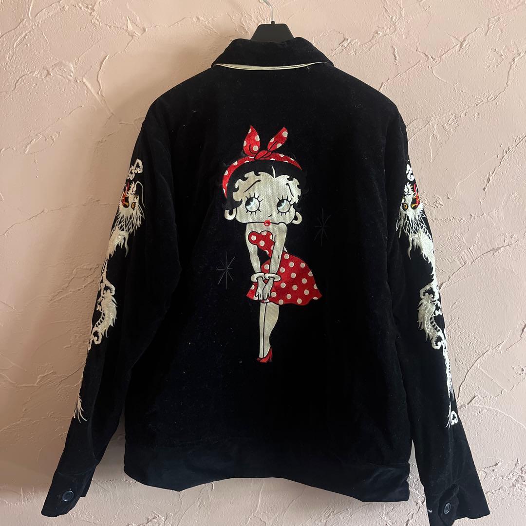 Skull Works ベティ・ブープ スカジャン L