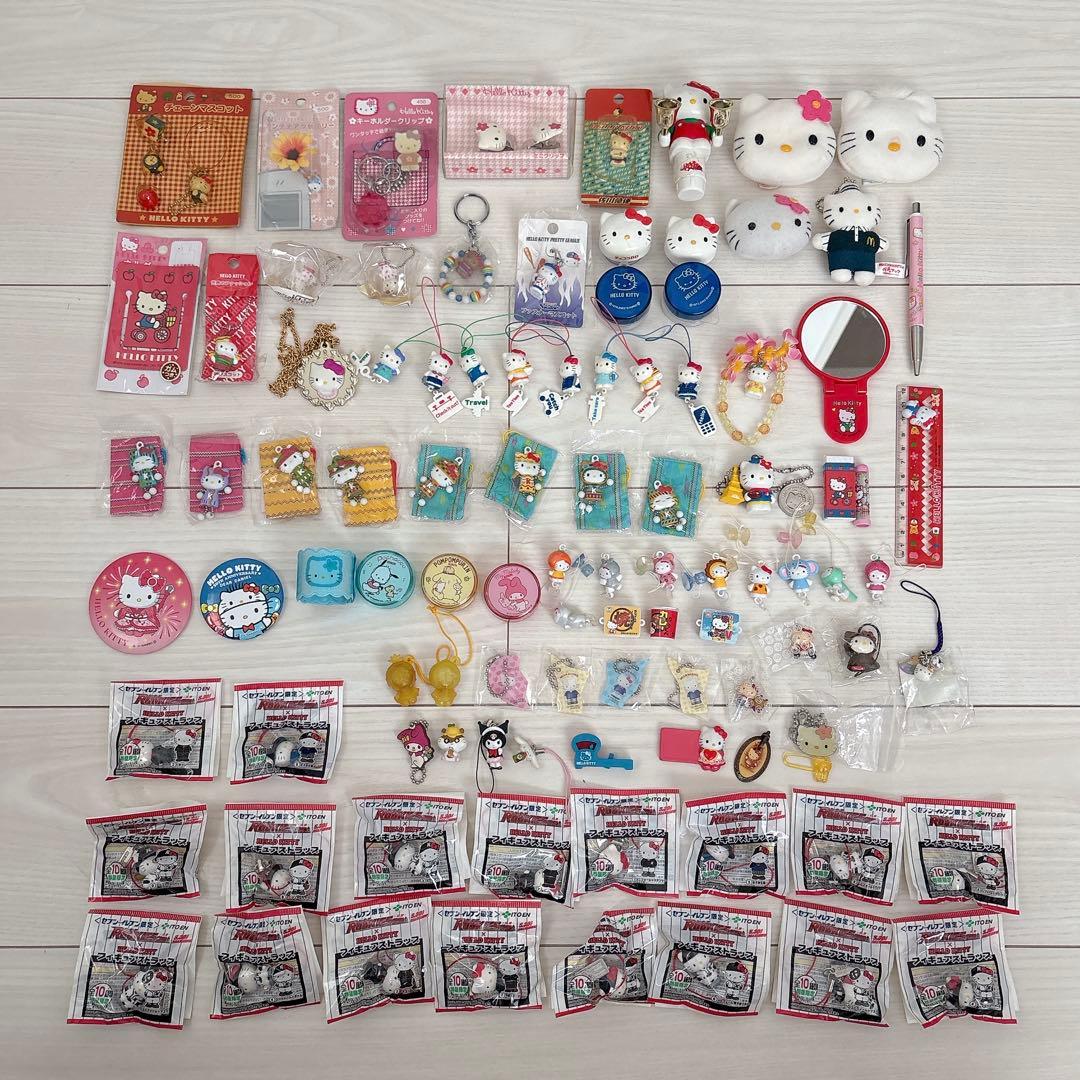【まとめ売り】ハローキティ♡ストラップセット　平成レトロ 希少 激レア 新品 ご当地 ハローキティ フェアリー まとめ売り