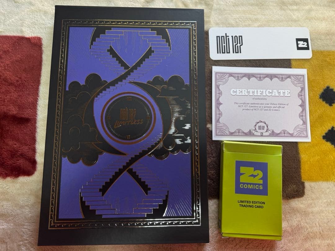 「レア」NCT127 ヘチャンサイン入りZ2 オフィシャルコミック＆グッズセット HAECHAN (NCT 127/NCT DREAM) ソロファーストフルアルバム『TASTE
