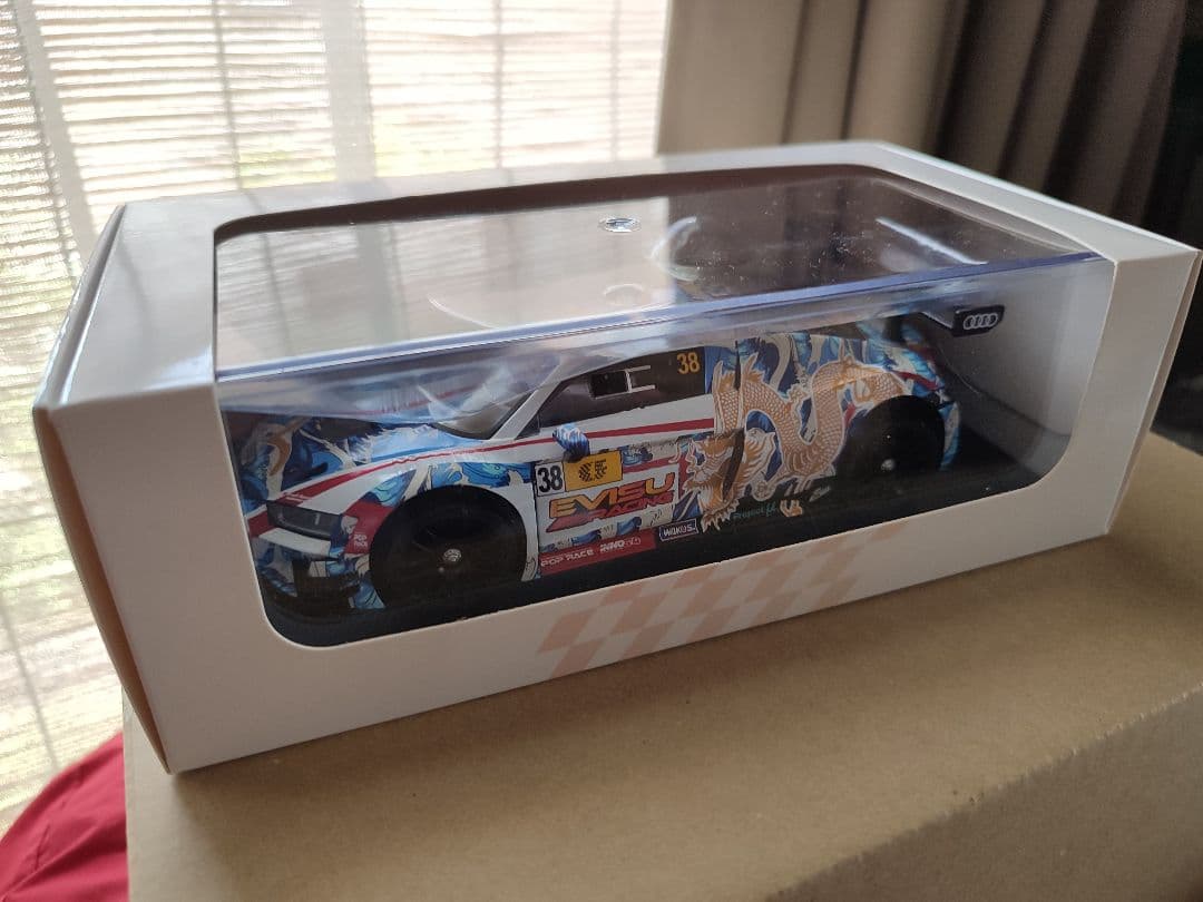 GLレーシング アウディR8 EVO ミニッツ互換ボディ