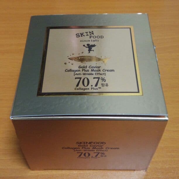 新品【SKINFOOD】ゴールドキャビアコラーゲンプラスマスククリーム50g