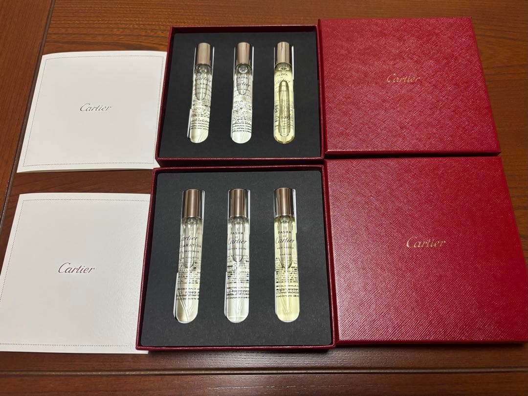 Cartier カルティエ　香水3本セット×2