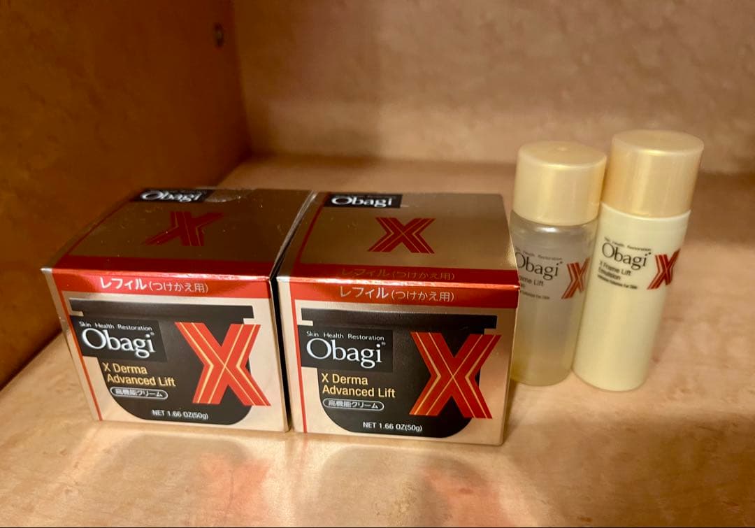 オバジX ダーマアドバンスドリフト つけかえ用レフィル 50g 2個 と、おまけ