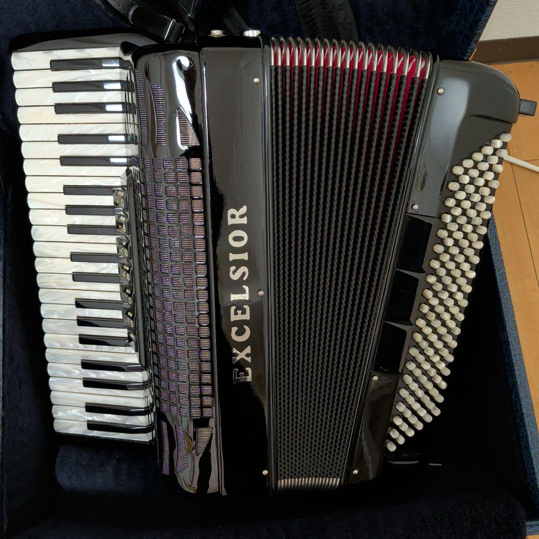 極美品EXCELSIOR308アコーディオン純正ハードケース付 - メルカリ