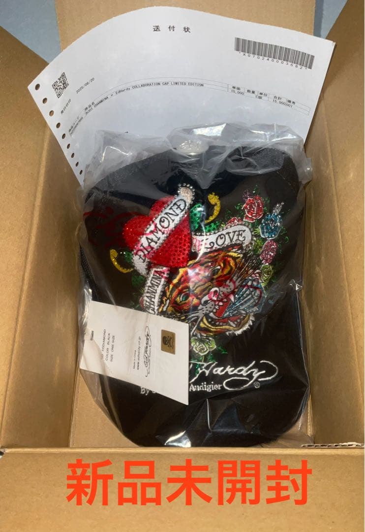 わ*★様 ちゃんみな Ed Hardy エドハーディー 刺繍キャップ