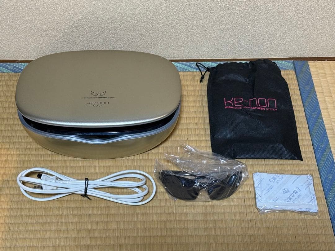 【カートリッジ残97%】KE-NON ケノン　脱毛器 8.6