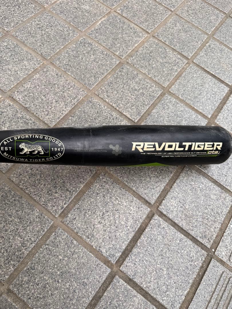 【中古送込】ミツワタイガー　軟式用バット　REVOLTIGER iota