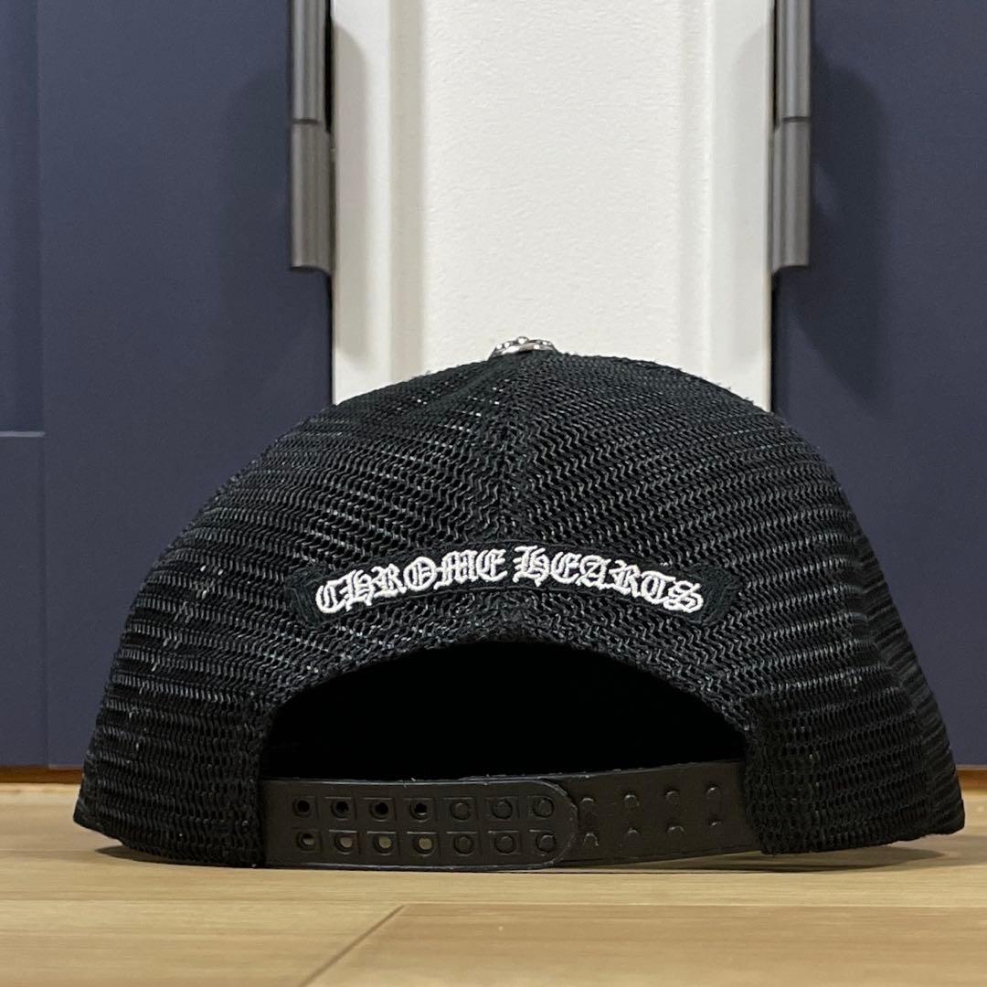 CHROME HEARTS ブラックキャップ - メルカリ