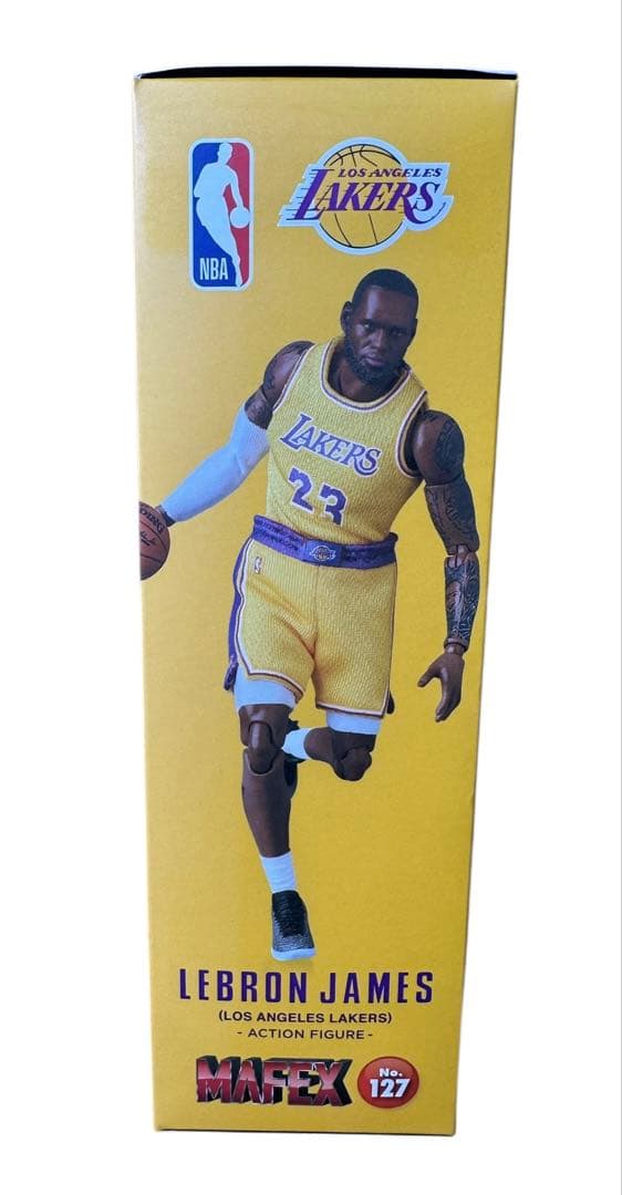 未開封 MAFEX 127 レブロン・ジェームズアクション フィギュア 一番