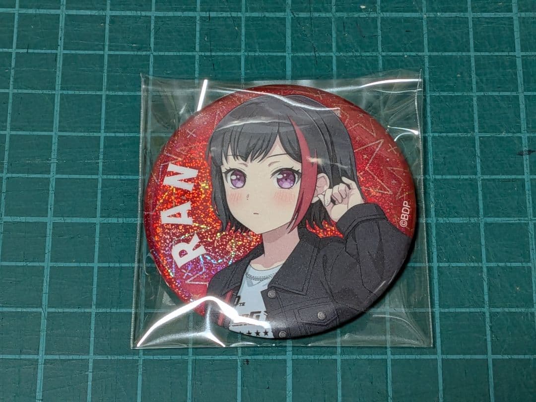 バンドリ 美竹蘭 WEGO 10周年 缶バッジ - メルカリ