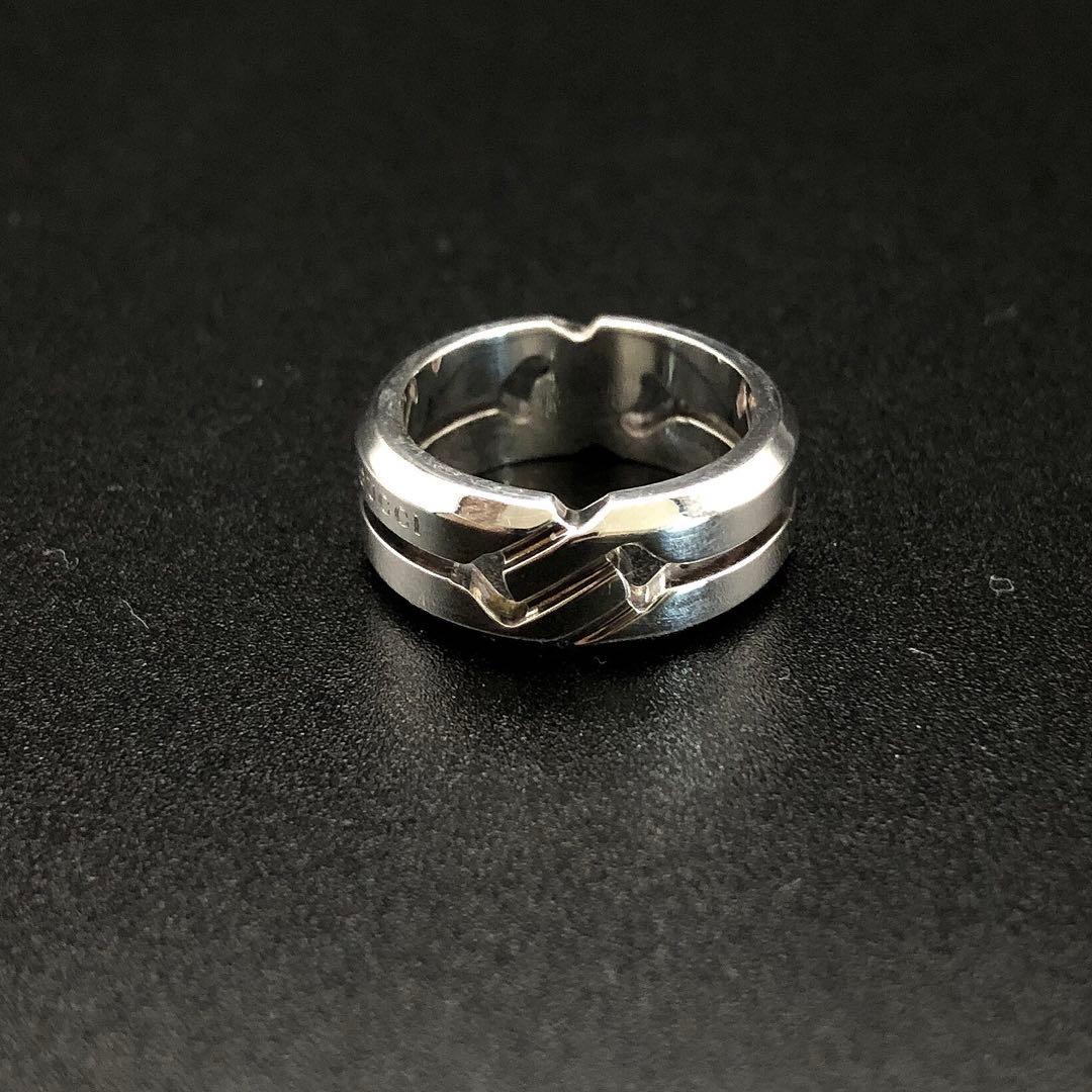 美品】GUCCI ノット インフィニティ リング シルバー Ag925 8号 - メルカリ