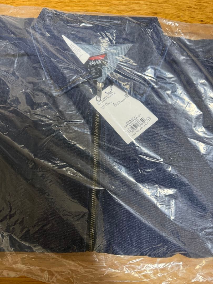 ナンガ デニムブルゾン 即完売品 - メルカリ