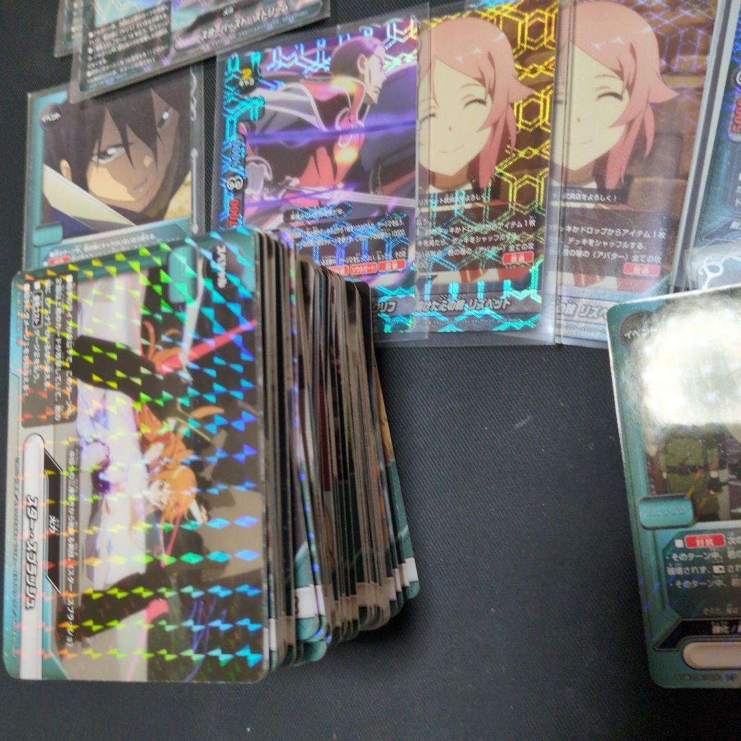 バディファイト SAOデッキ コンプリート 引退 閃光のアスナ 黒の剣士