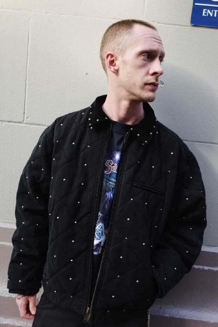 L Supreme B.B.SIMON QUILTED WORK JACKET - メルカリ