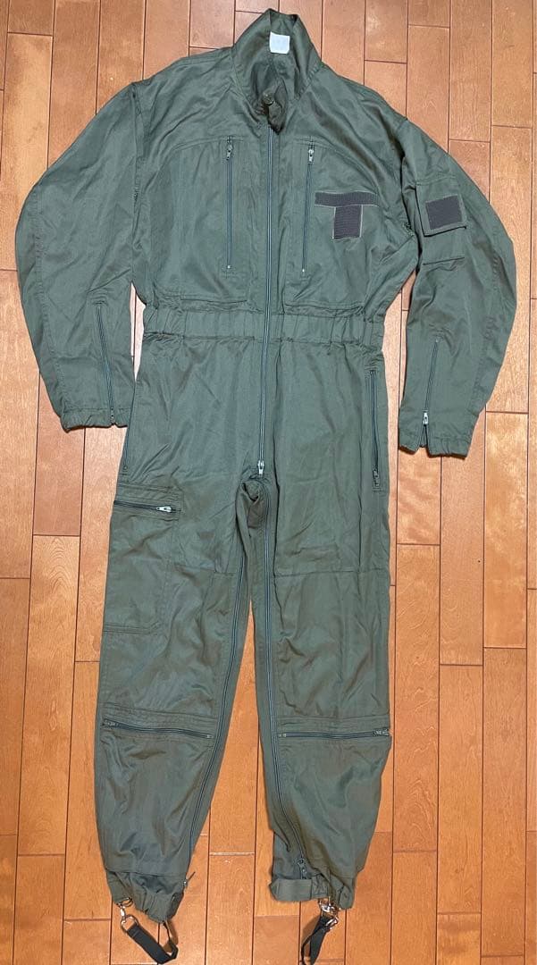 実物　フランス軍　フライトスーツ　カバーオール　つなぎサバゲーフレンチミリタリー