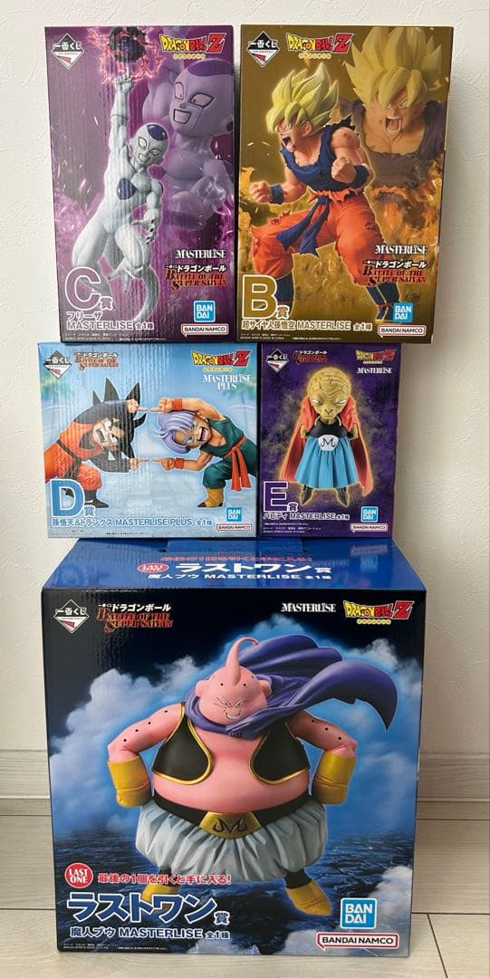 ドラゴンボール　一番くじ　ラストワン魔人ブウ　セット