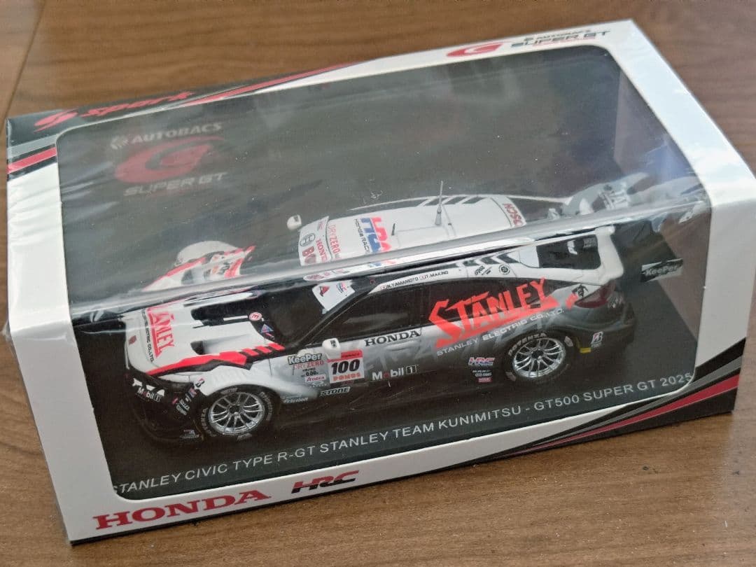 ミニカー Spark 1/43 STANLEY CIVIC TYPE R-GT 2025