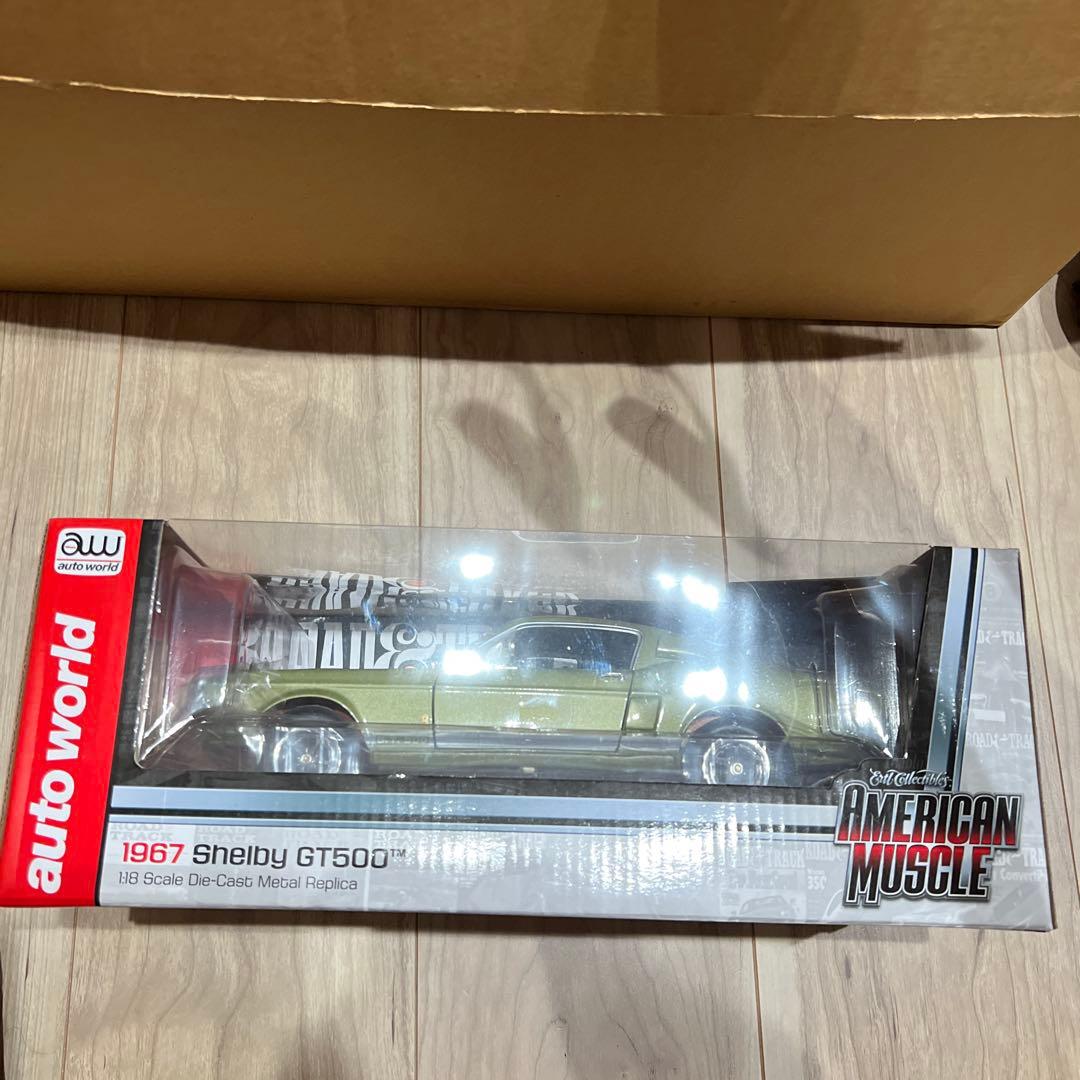 auto world 1967 Shelby GT500 ダイキャストモデル