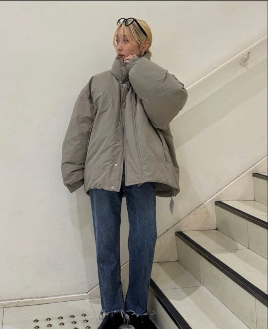 Ungrid アングリッド　中綿　モンスターコート　カーキ　アウター