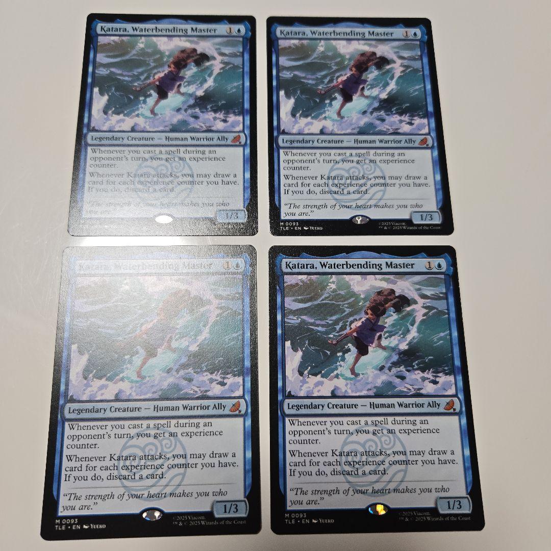 MTG　水の技の達人、カタラ　英語4枚セット MTG 水の技の達人、カタラ 英語4枚セット - メルカリ