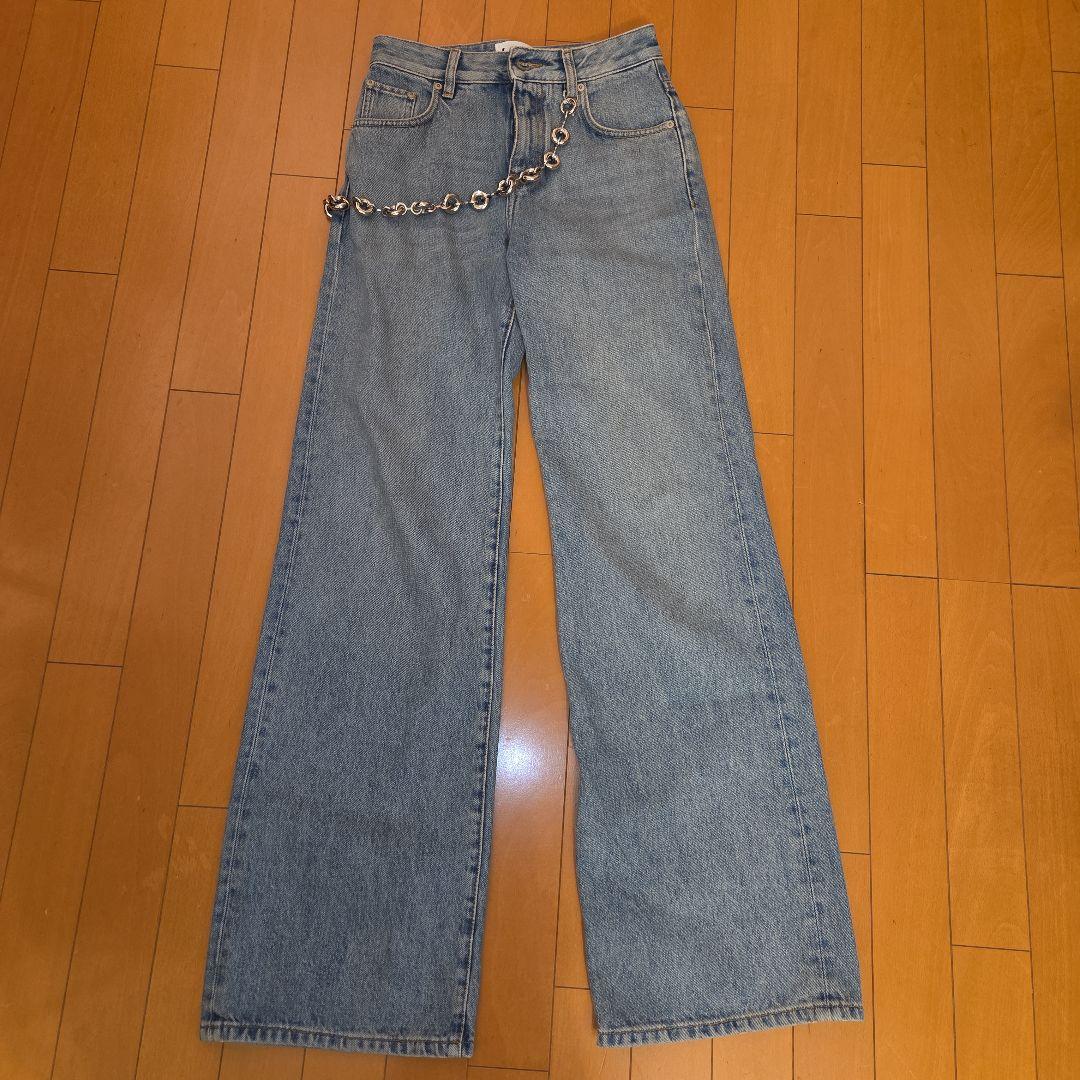 LOEWE　デニムチェーン付き