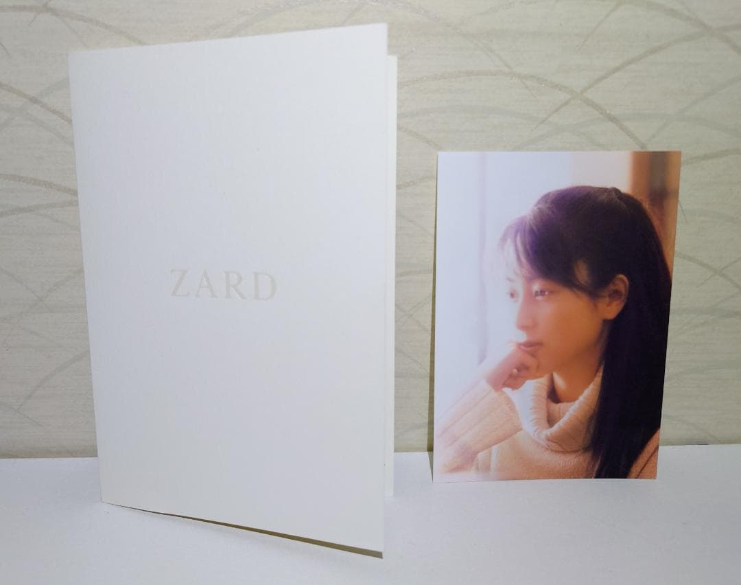 美品 直筆サイン ZARD 坂井泉水 8㎝CD 2枚 写真付き ファンクラブ限定