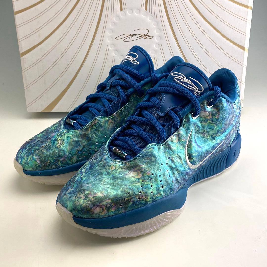 25cm ナイキ レブロン21 \"アバロン\"