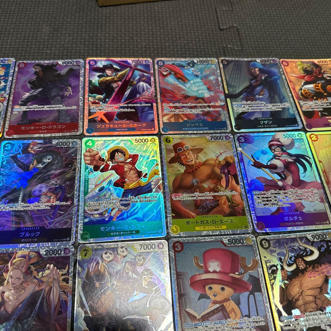 激レア 特価 ワンピース カードセット 全てキラキラ アド - メルカリ