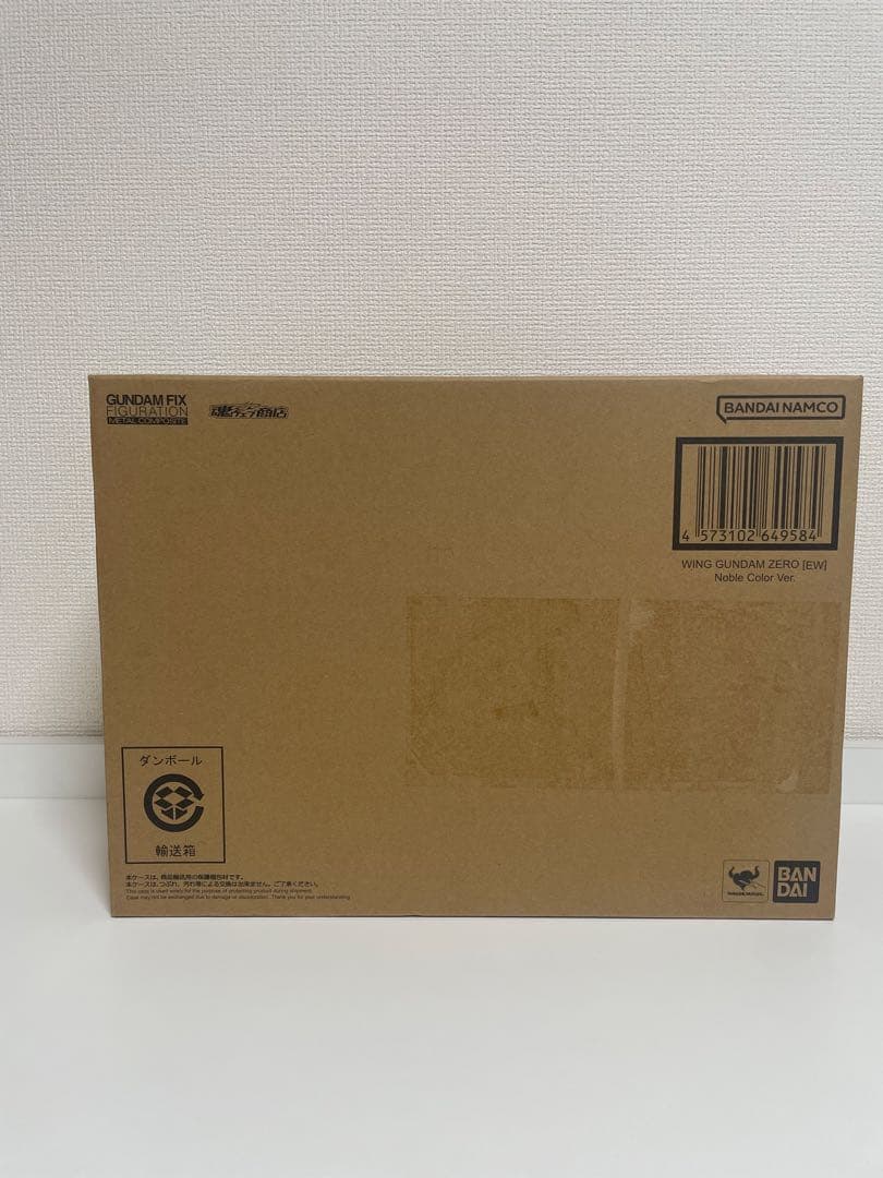 メタルコンポジット ウイングガンダムゼロ ノーブルカラー 新品 輸送箱