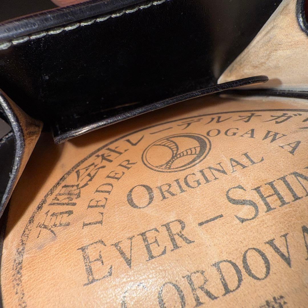 O*n様 レーデルオガワ コードバン スタンプ入り コインケース カード