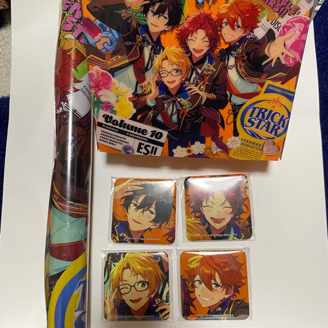 Trickster アルバム　初回限定生産盤　缶バッジ　スクエア