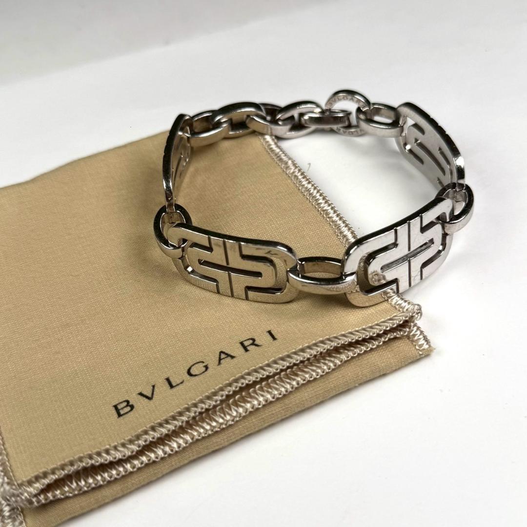 希少 BVLGARI 名作 パレンテシ ブレスレット silver925