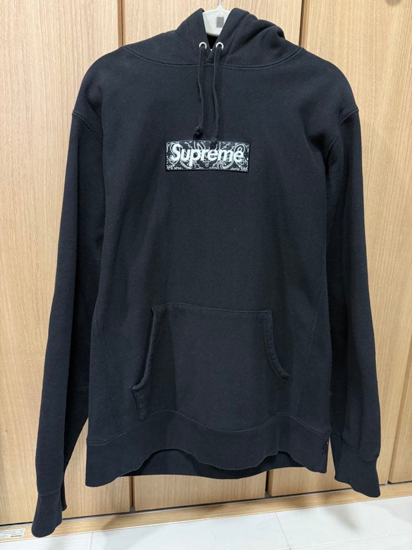 Supreme Bandana Box Logo Hooded M ブラック - メルカリ