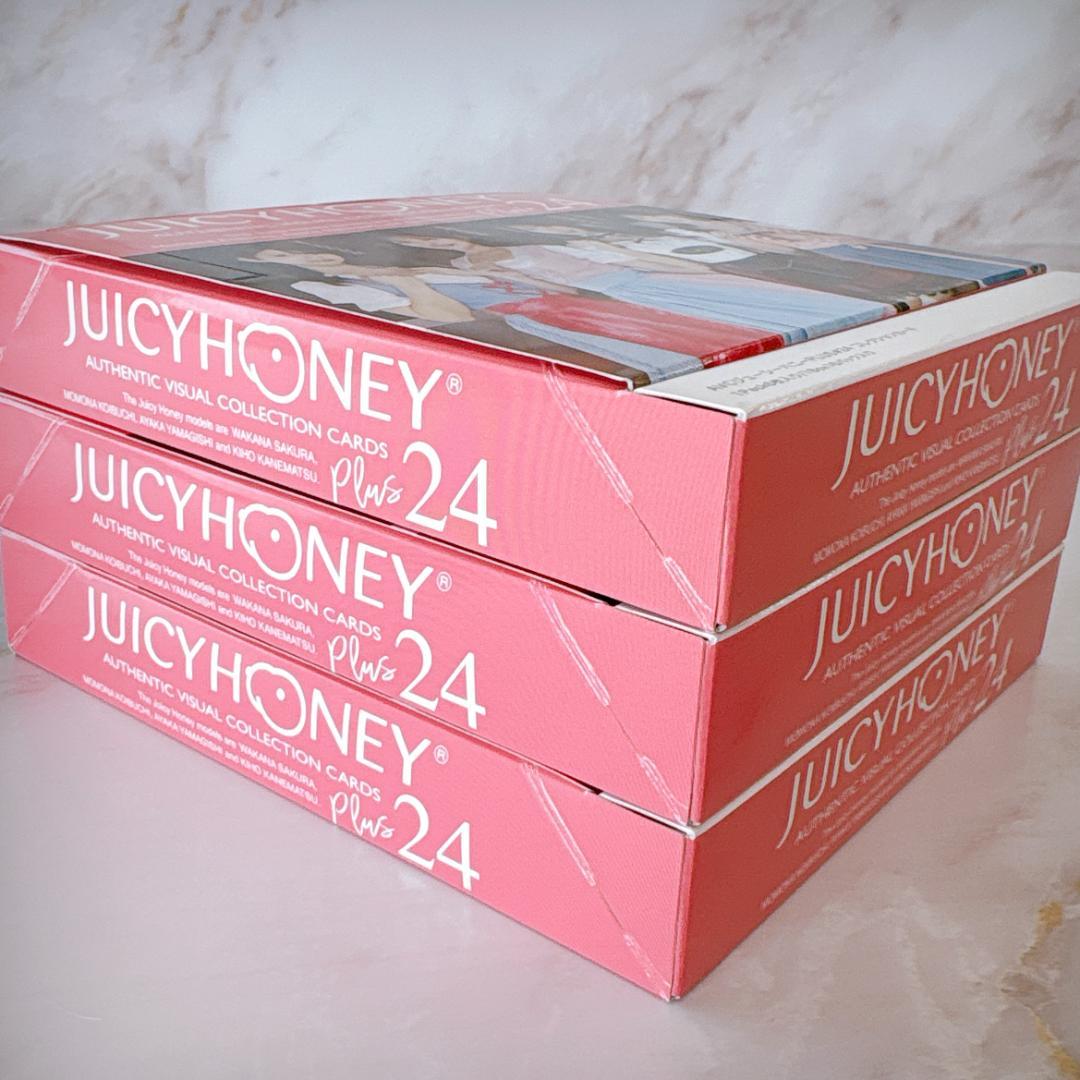 JUICY HONEY plus 24 未開封48パック (開封済みBox付き)