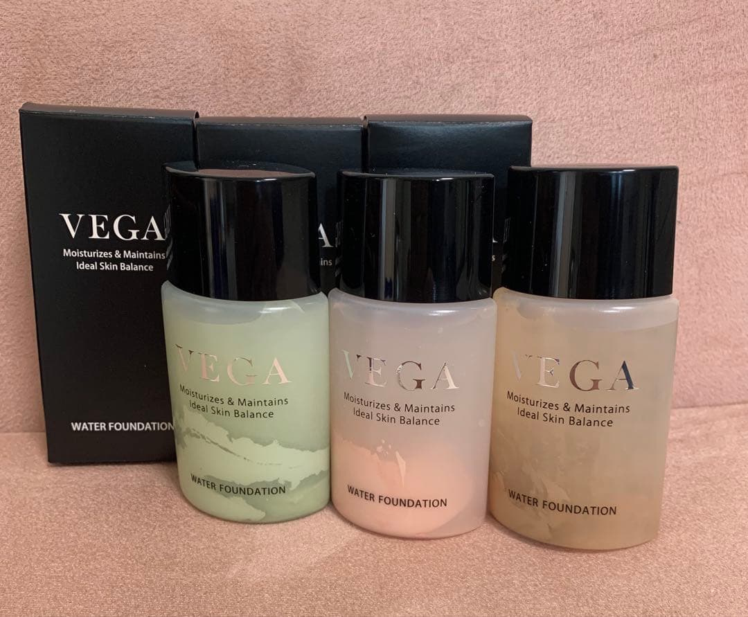 ベガ☆VEGA☆ウォーターファンデーション☆3色☆ベガ化粧品