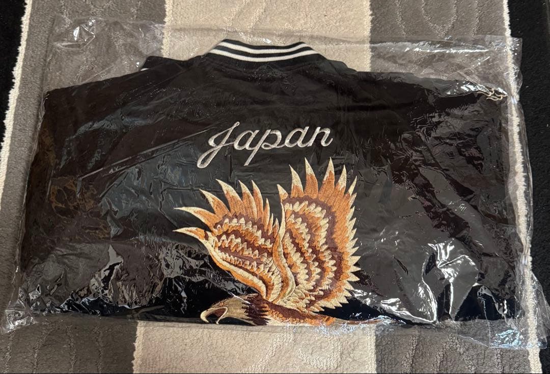 ⭐︎試着のみ⭐︎ hoshihime 星姫 鷹 バラ スカジャン ベロア LL