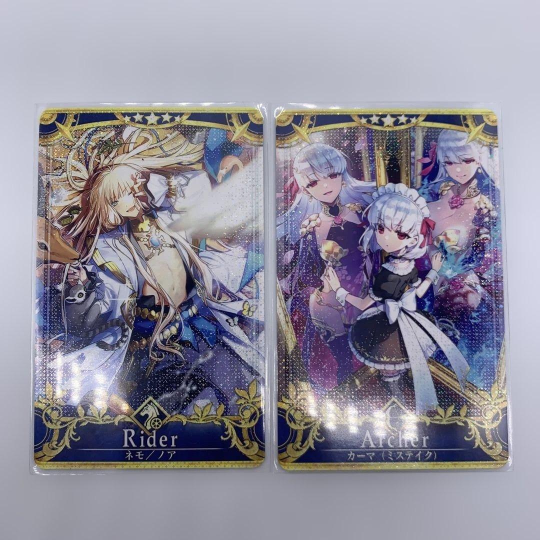 ◯ FGOアーケード カーマ（ミステイク）、ネモ/ノア 最終フェイタル各1