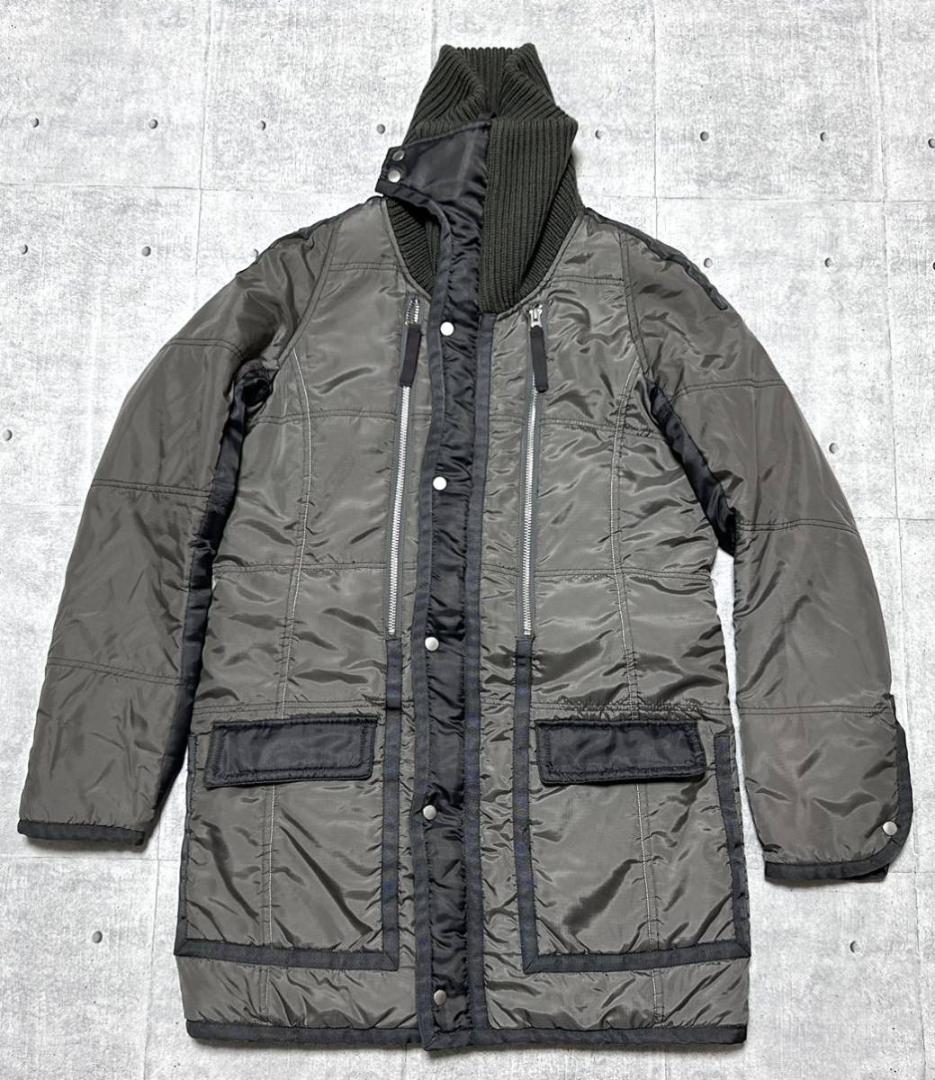 ア*ロ様 1% SHUHEI OGAWA コート 裏地 ボア 起毛 ミリタリーコ