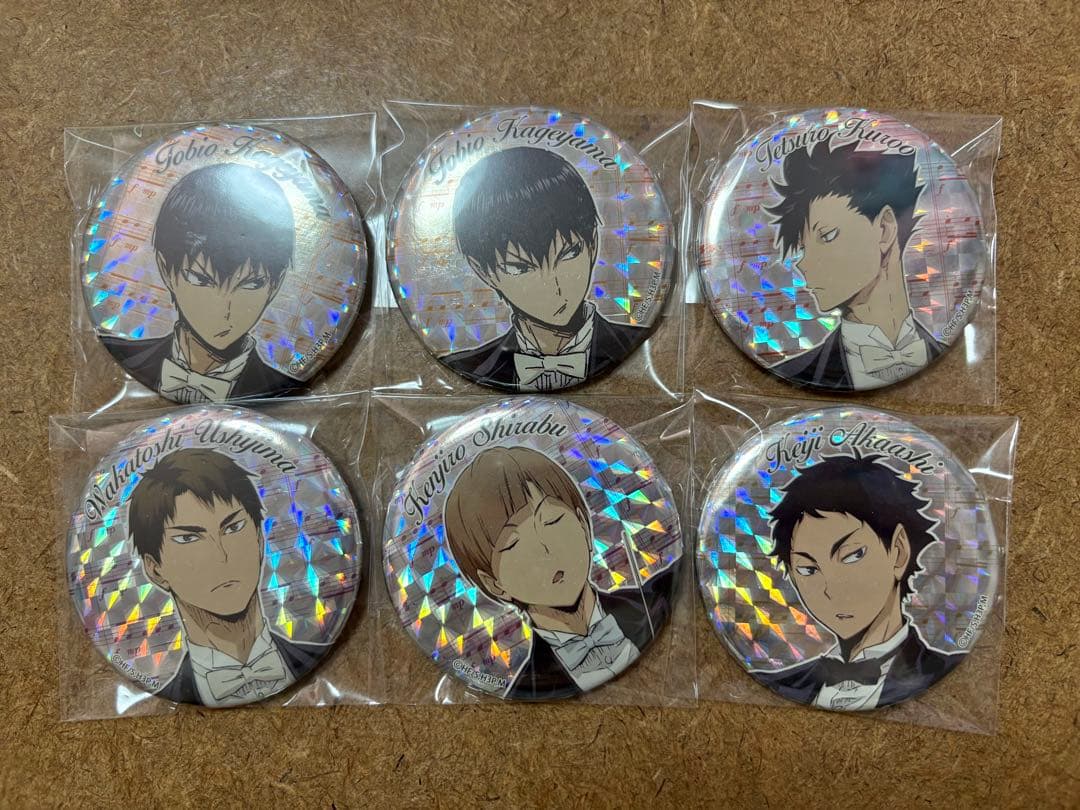 ⁠*⁠様 ハイキュー　コンサート　缶バッジセット