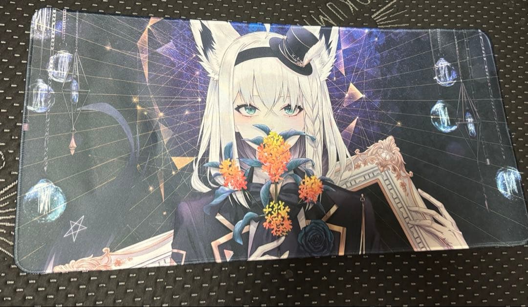 ホロライブ 白上フブキ デスクマット マウスパッド ラバーマット