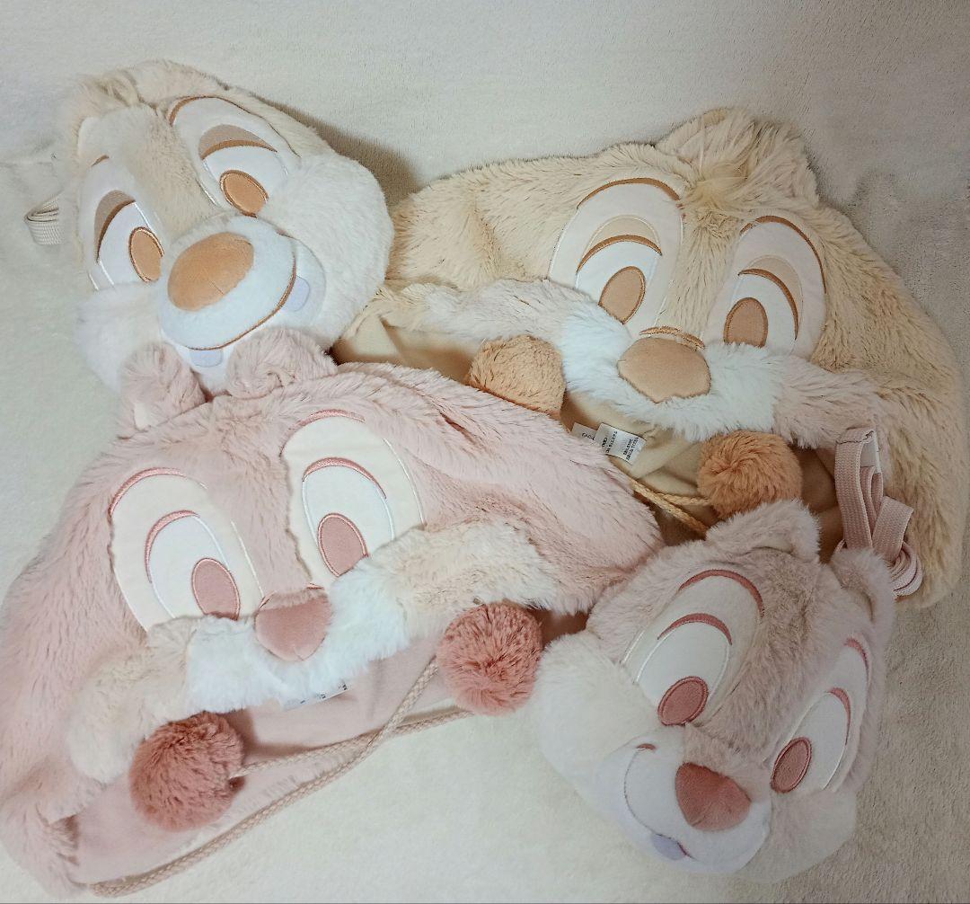 チップとデール　ディズニー　ファンキャップ　ショルダー　セット