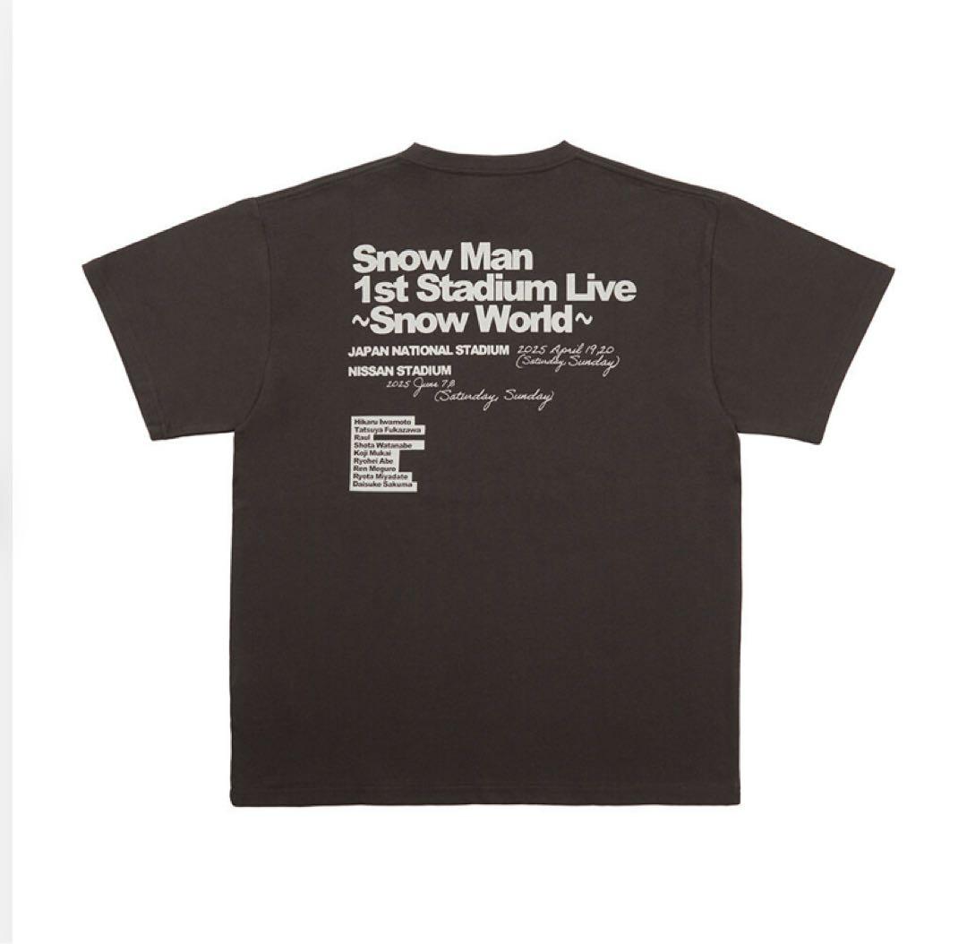 美品 SnowMan SnowWorld Tシャツ 肖像ver グッズ スノ - メルカリ