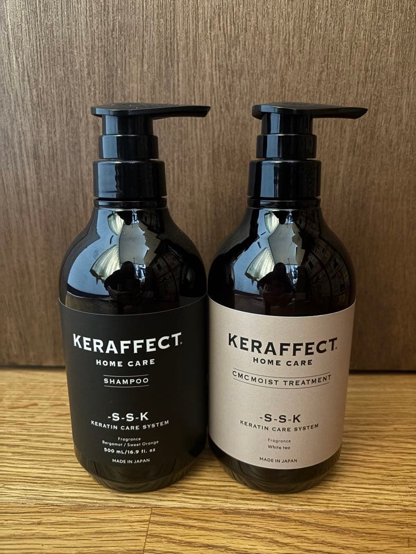 KERAFFECT シャンプー & CMC MOISTトリートメント 500ml