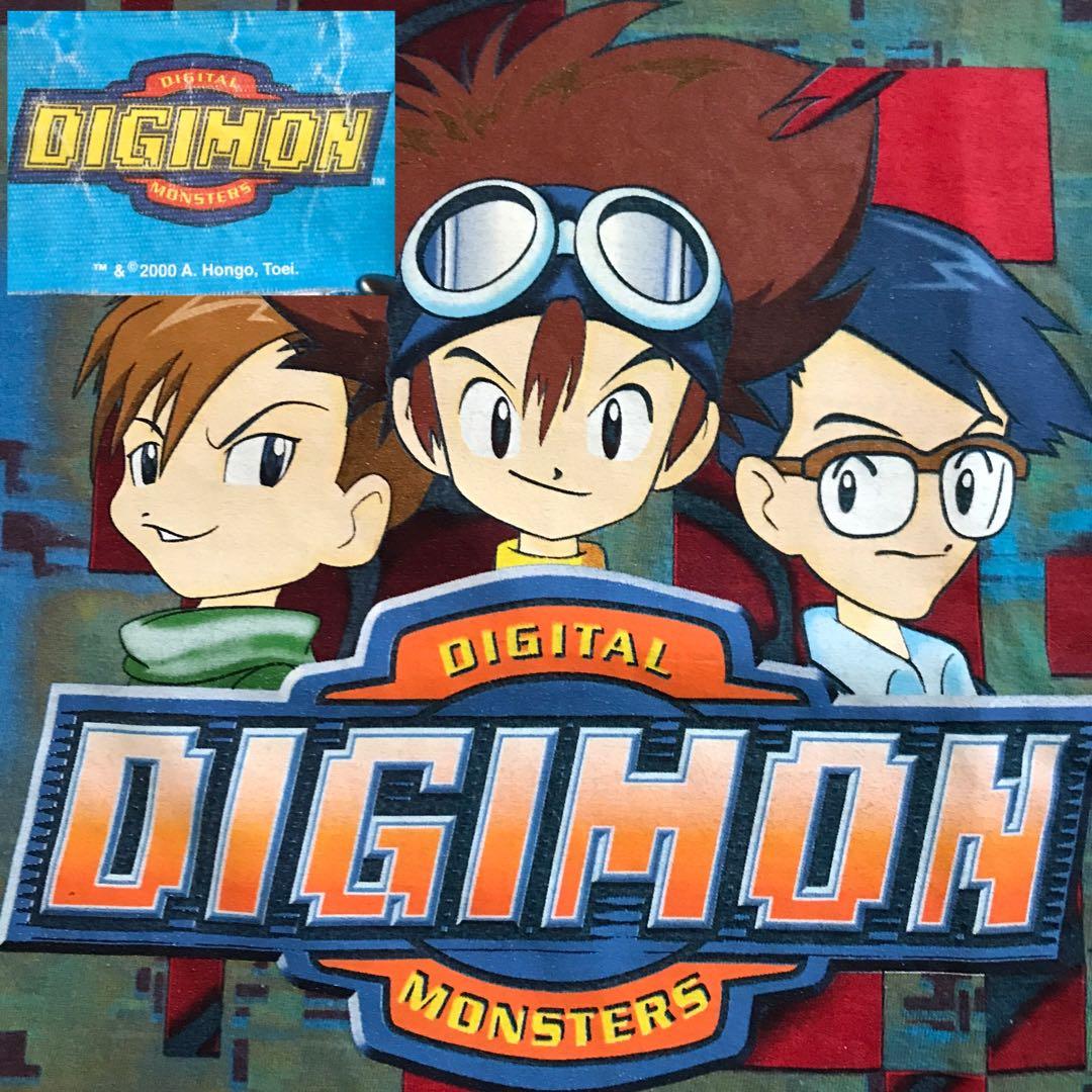 超絶レア デジタルモンスターズ デジモン 2000年製ヴィンテージ Tシャツ